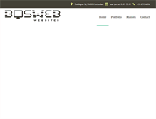 Tablet Screenshot of bosweb.nl